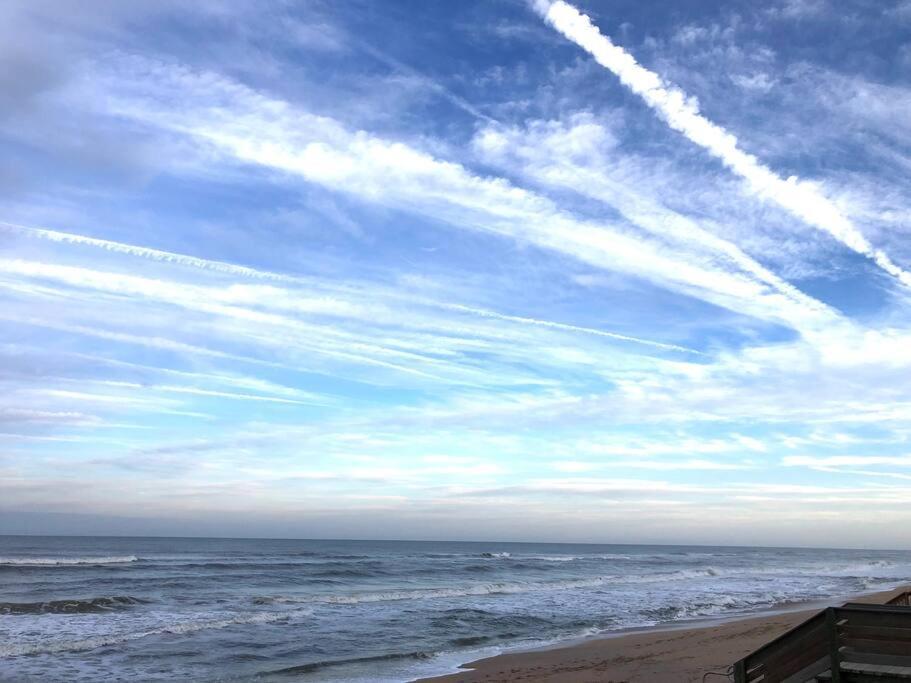 Zen Beach Retreat - Ocean View Townhouse -No Drive Beach 新士麦那海滩 外观 照片