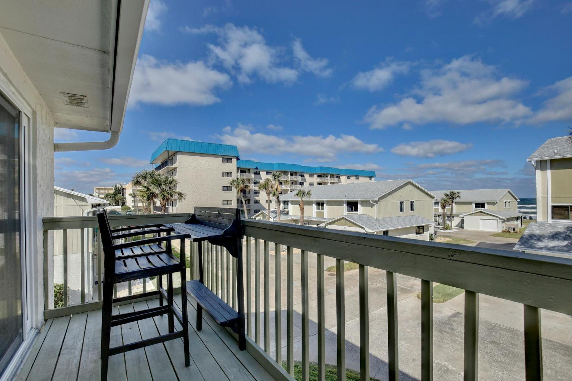 Zen Beach Retreat - Ocean View Townhouse -No Drive Beach 新士麦那海滩 外观 照片