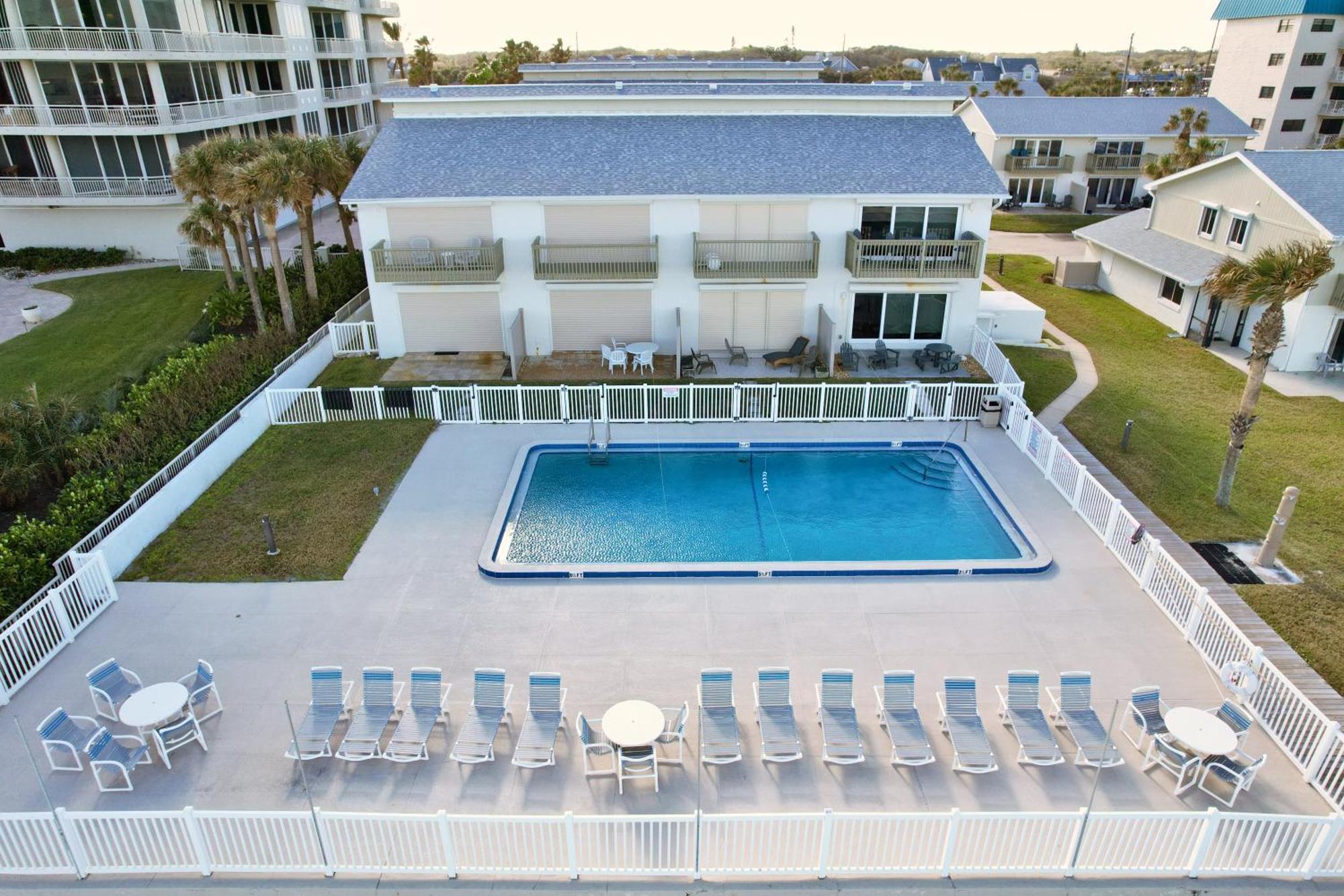 Zen Beach Retreat - Ocean View Townhouse -No Drive Beach 新士麦那海滩 外观 照片