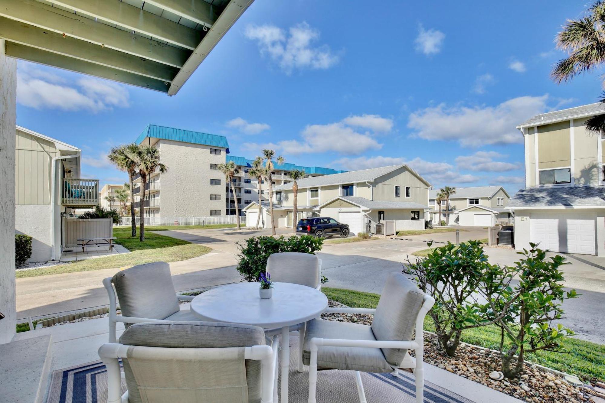 Zen Beach Retreat - Ocean View Townhouse -No Drive Beach 新士麦那海滩 外观 照片