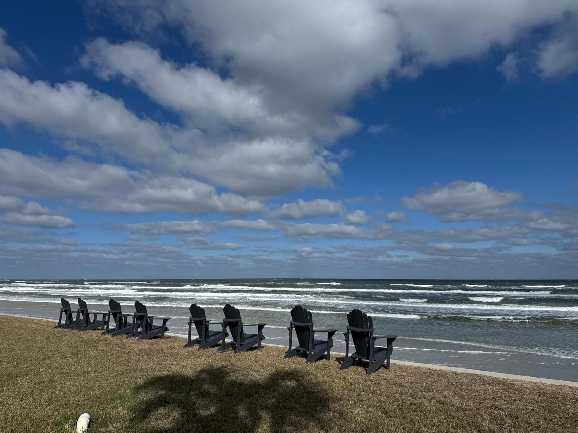 Zen Beach Retreat - Ocean View Townhouse -No Drive Beach 新士麦那海滩 外观 照片